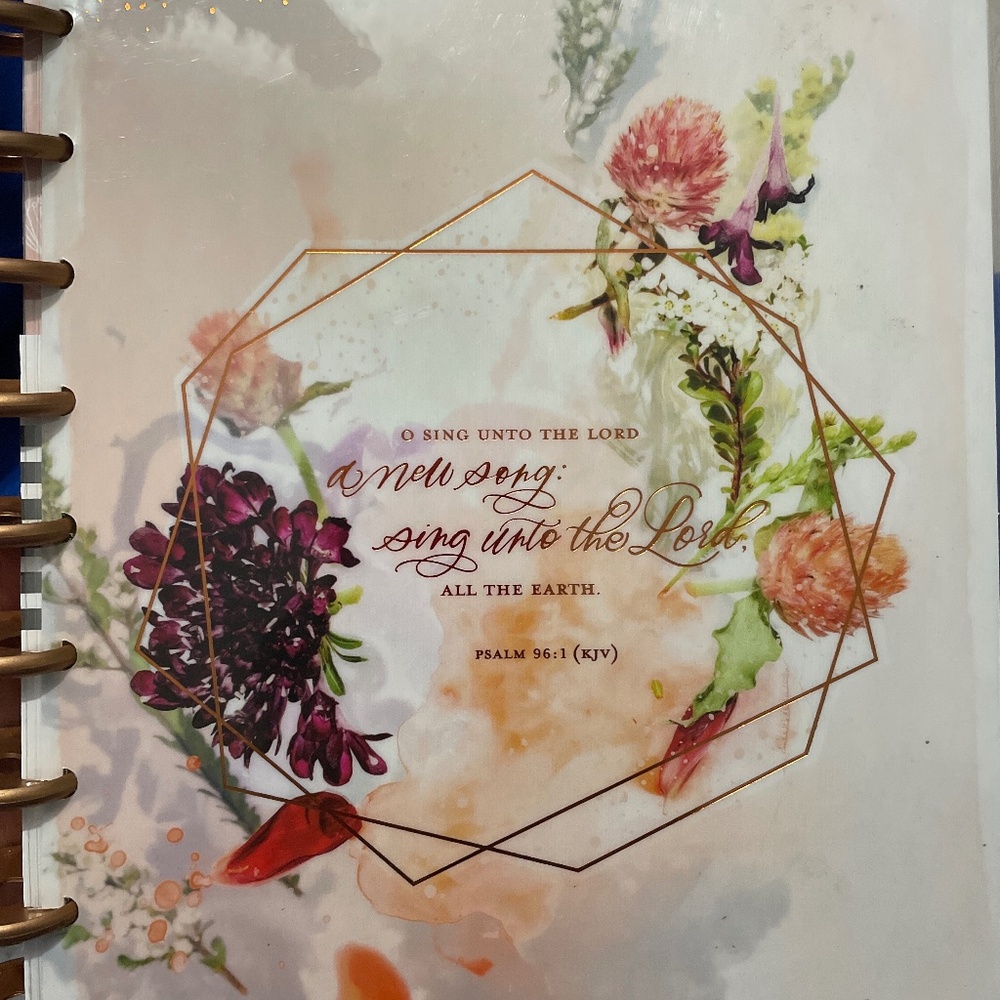 Happy Planner Faith Planner Undated